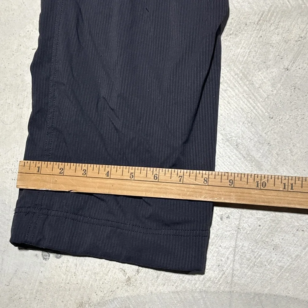 Lululemon Pants Men's XL Dance Studio Lined Black Technical Stretch Zip Pocket - Picture 7 of 11